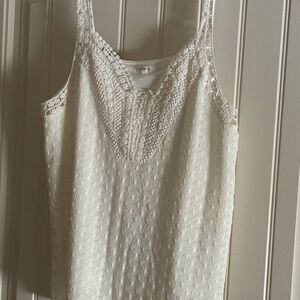 Maurices Ivory Lace Camisole